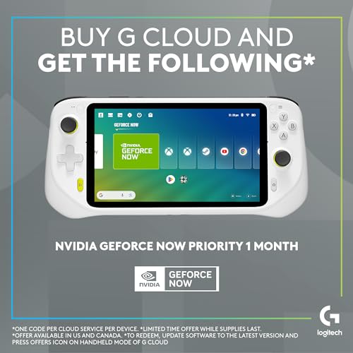 Logitech G Cloud Handheld Gaming Console 7-Inch 1080P Touchscreen X46233