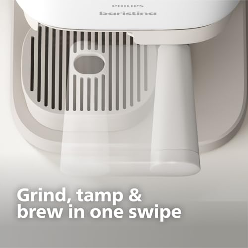 Philips Baristina Espresso Machine, Compact, 16 Bar Pump Pressure, Black B155