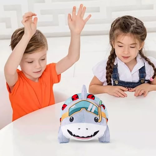 Cute Land Shark Plush Toy 9.8 Inch Soft Stuffed Animal Pillow Doll W878253