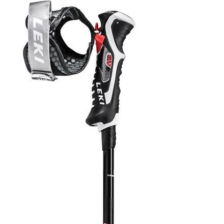 Leki Carbon 14 3D Ski Poles Black/Red 135cm F1675