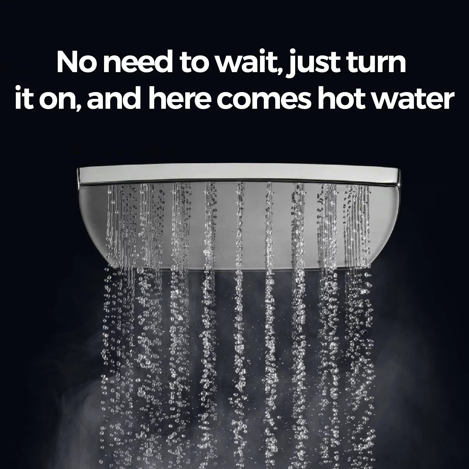 FOGATTI 7.5 GPM Natural Gas Tankless Water Heater for Indoor Shower G40893