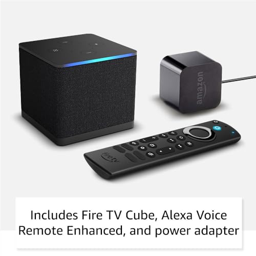 Like-New Amazon Fire TV Cube with Alexa, 4K Ultra HD streaming device S331