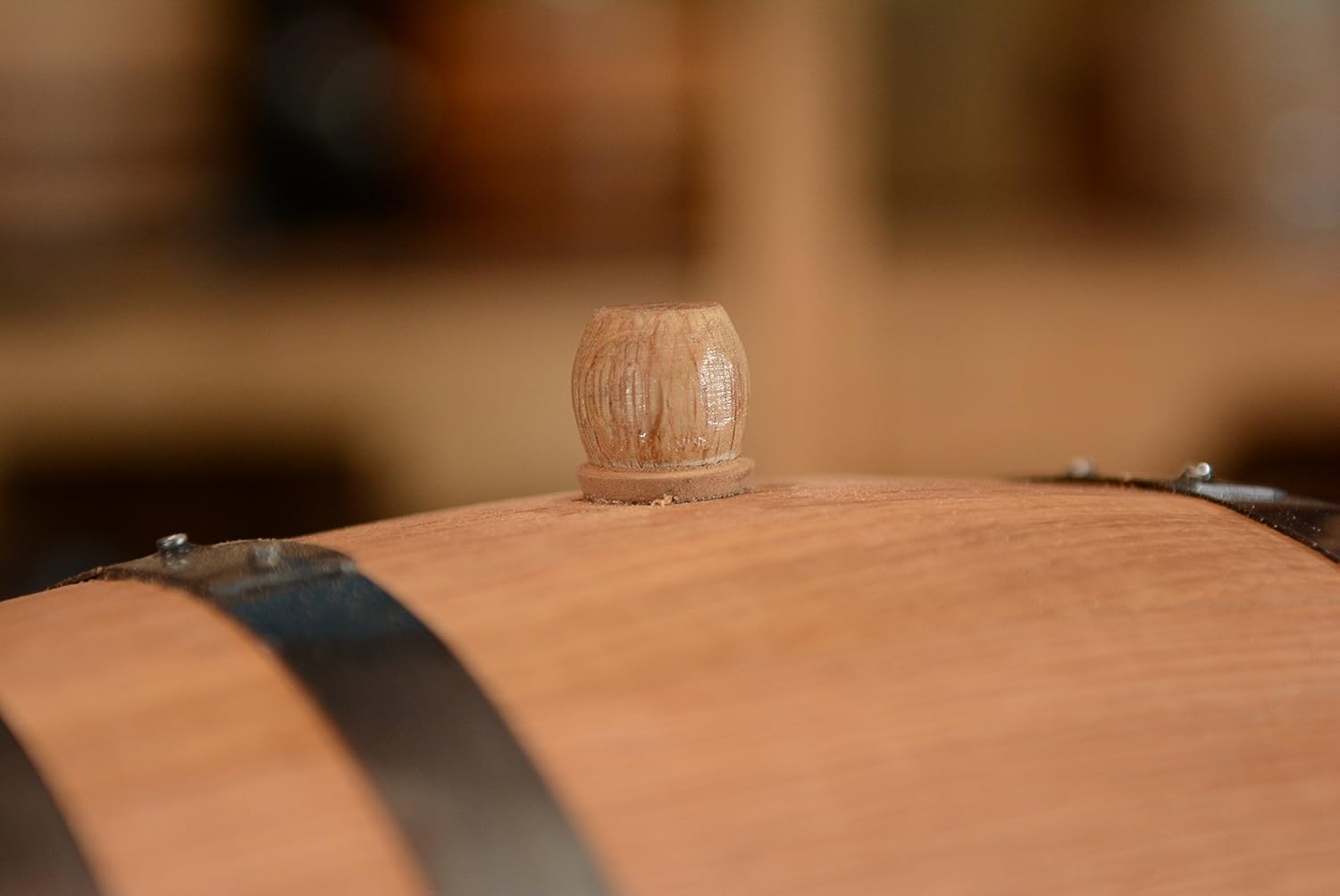 American White Oak Aging Barrel 10 Liter for Whiskey, Rum, Wine Q9347