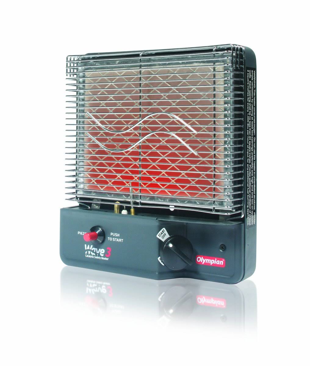 Camco 57331 Olympian Wave-3 3000 BTU LP Gas Catalytic Heater