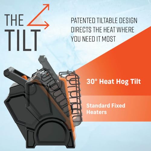 Heat Hog 9000 BTU Portable Propane Radiant Space Heater Y8820