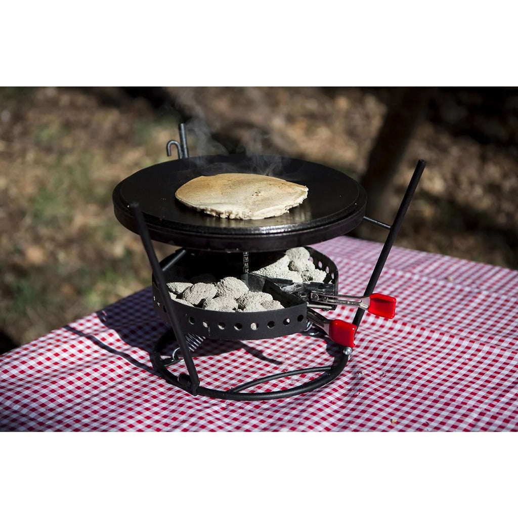 Campmaid 3-Piece Combo Grill Set Black W6683