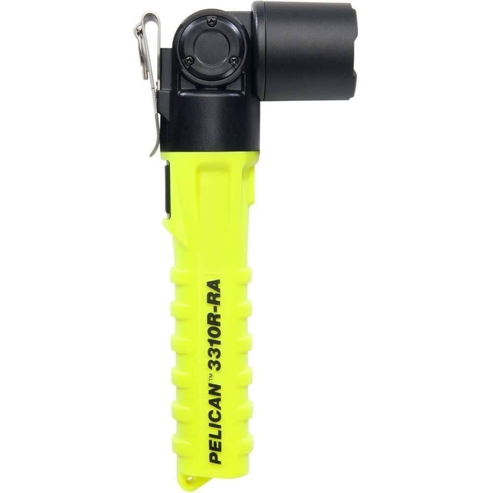 Pelican 3310R-RA Right-Angle Rechargeable Flashlight Yellow J64687