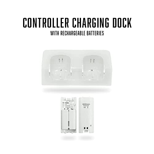 Nintendo Wii Console White Premium Bundle (Renewed) H7069