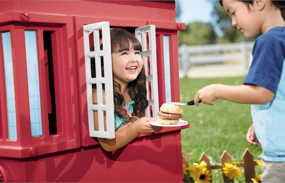 Little Tikes Cape Cottage Playhouse Red M6898