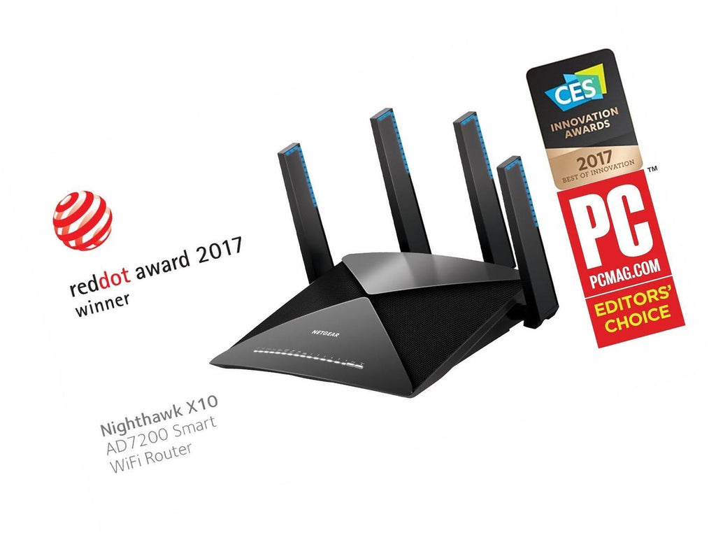 Netgear Nighthawk X10 R9000 Wireless Router - Gigabit Ethernet - 802.11ac B631