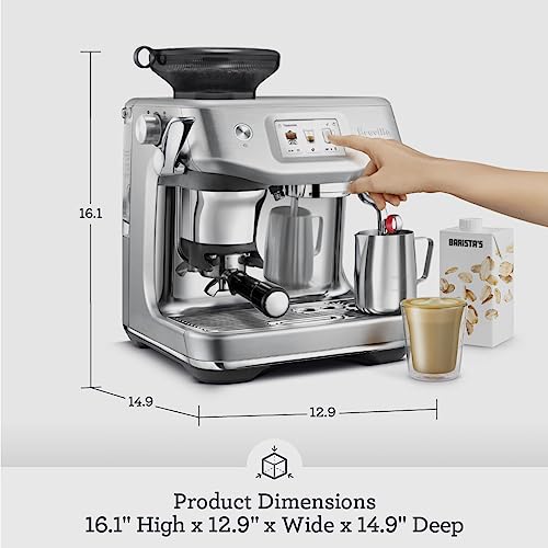 Breville Barista Touch Impress Espresso Machine BES881BSS K6735