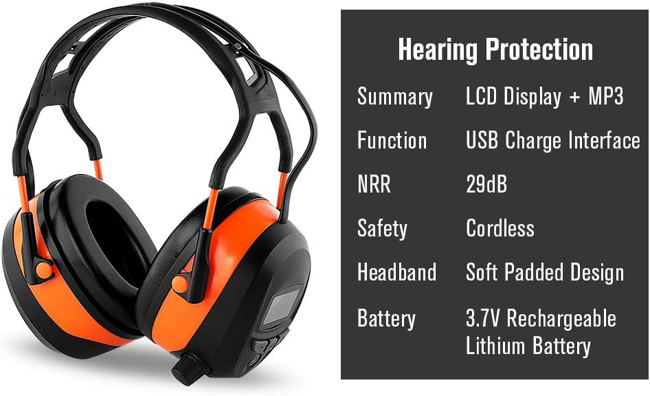 WULFPOWERPRO Wireless Bluetooth Headphones with Noise Reduction for Work, Pack of 2 K493