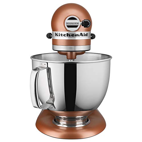 KitchenAid KSM150PSTG Artisan 5-Qt Stand Mixer with Pouring Shield, Tangerine T7346