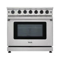 36 in. 6 cu. ft. Freestanding Professional Gas Range