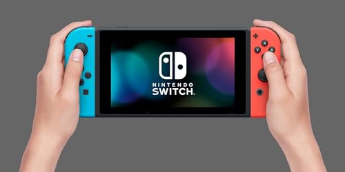Nintendo Switch with Neon Blue and Neon Red Joy-Con Y4695