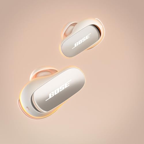 Bose QuietComfort Ultra Bluetooth Earbuds, Wireless with Spatial Audio and Active Noise Cancellation, Black R443808