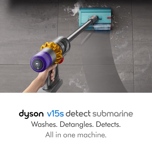 Dyson V15 Detect Plus Cordless Vacuum Yellow Nickel K953