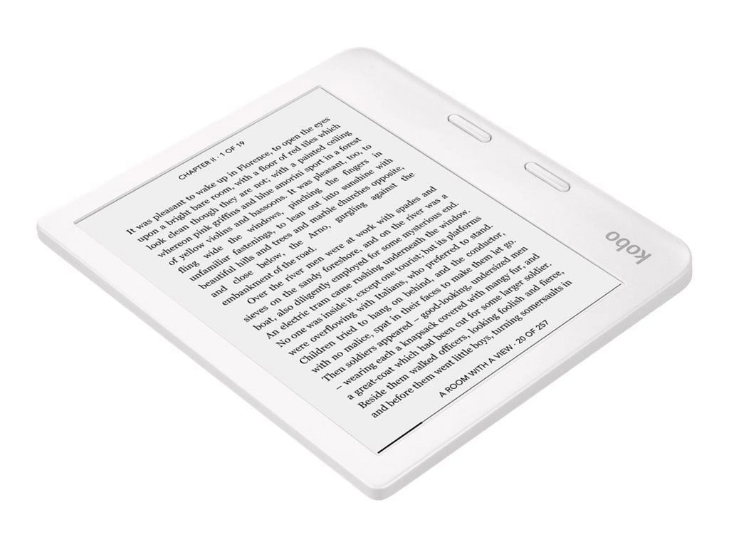 Kobo Libra 2 - eBook reader - 32 GB - 7" E Ink Carta 1200 (1680 x 1264) - touchscreen - Wi-Fi - white