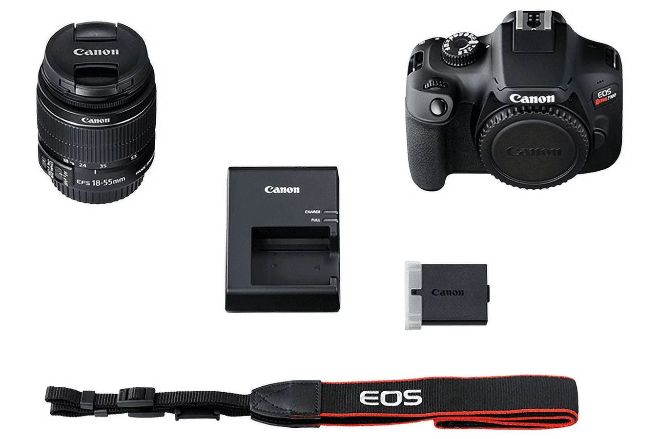 Canon EOS Rebel T100 / 4000D DSLR Camera with 18-55mm Lens + Accessory Kit L2090