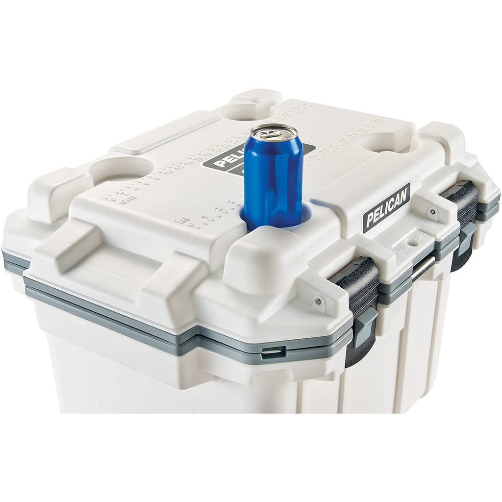 Pelican ProGear 30-Quart Elite Cooler - white/gray E450