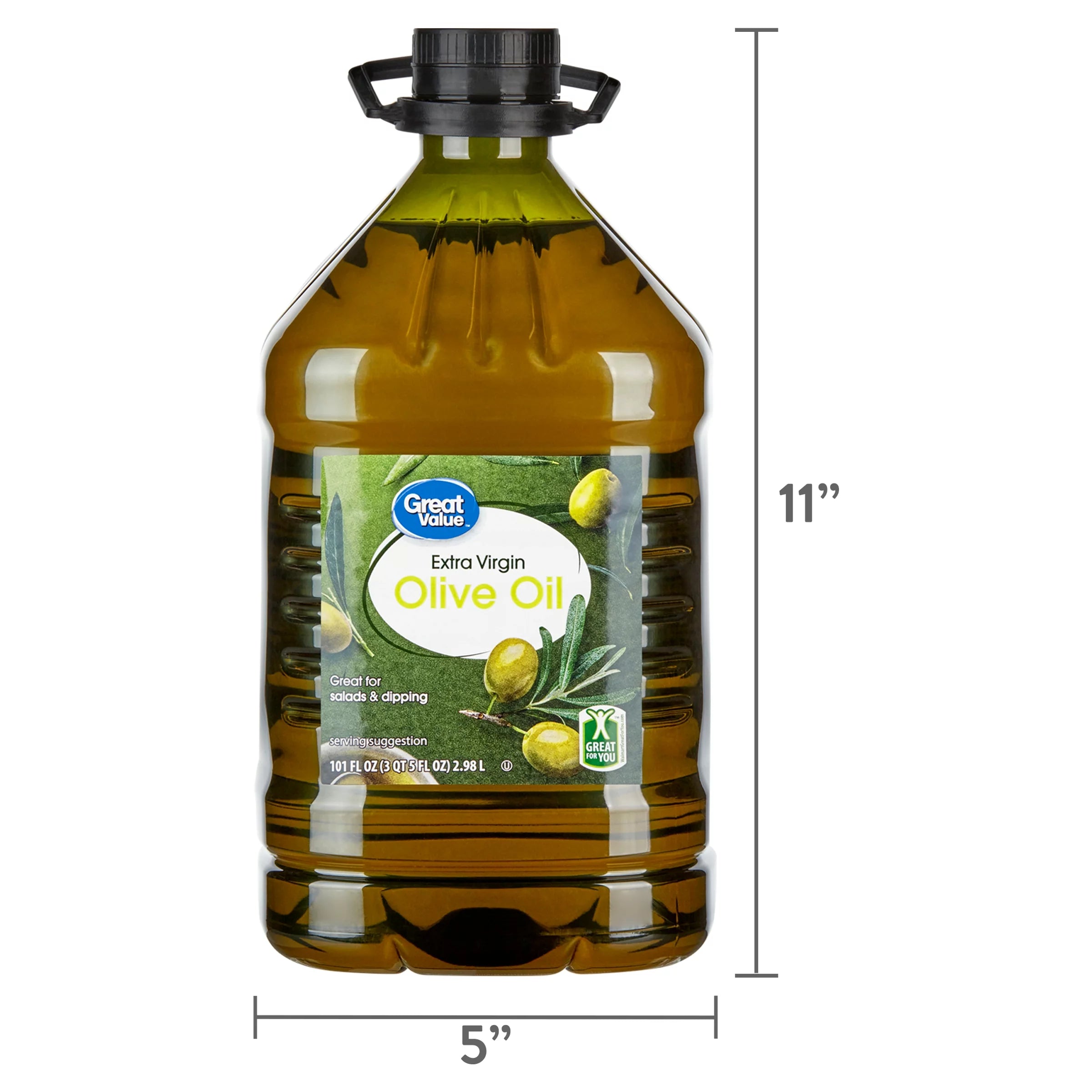 Great Value Extra Virgin Olive Oil, 101 fl oz K862362