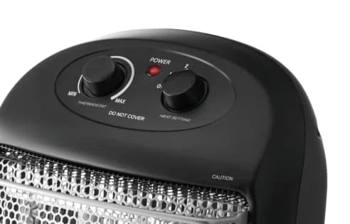 Mainstays Quartz Electric Tower Space Heater, Indoor, Black P848194