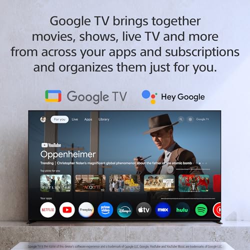 Sony BRAVIA 5 65 Inch Mini LED 4K Smart Google TV with XR Processor, 2025 Model V700322