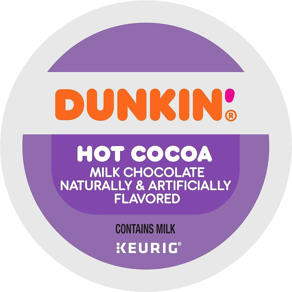 Dunkin Donuts Milk Chocolate Hot Cocoa K-Cup Pods, 22 Count V282300
