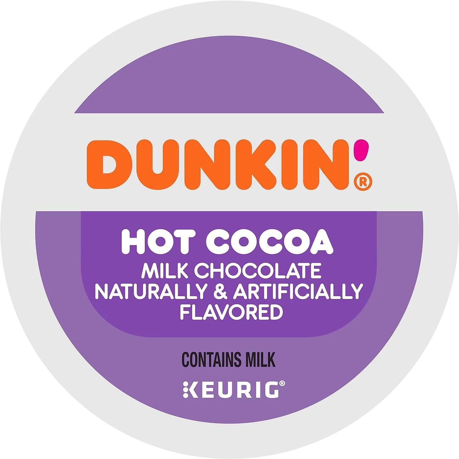 Dunkin Donuts Milk Chocolate Hot Cocoa K-Cup Pods, 22 Count V282300