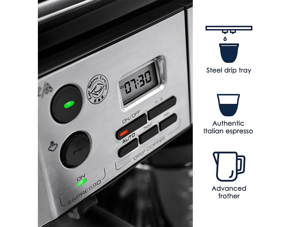 DeLonghi All-in-One Cappuccino, Espresso and Coffee Maker G579