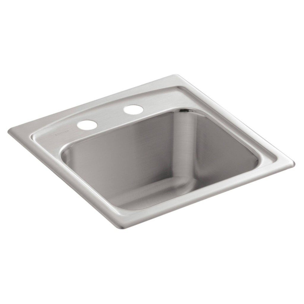 Kohler K-3349-2-NA Toccata Bar Sink Stainless Steel