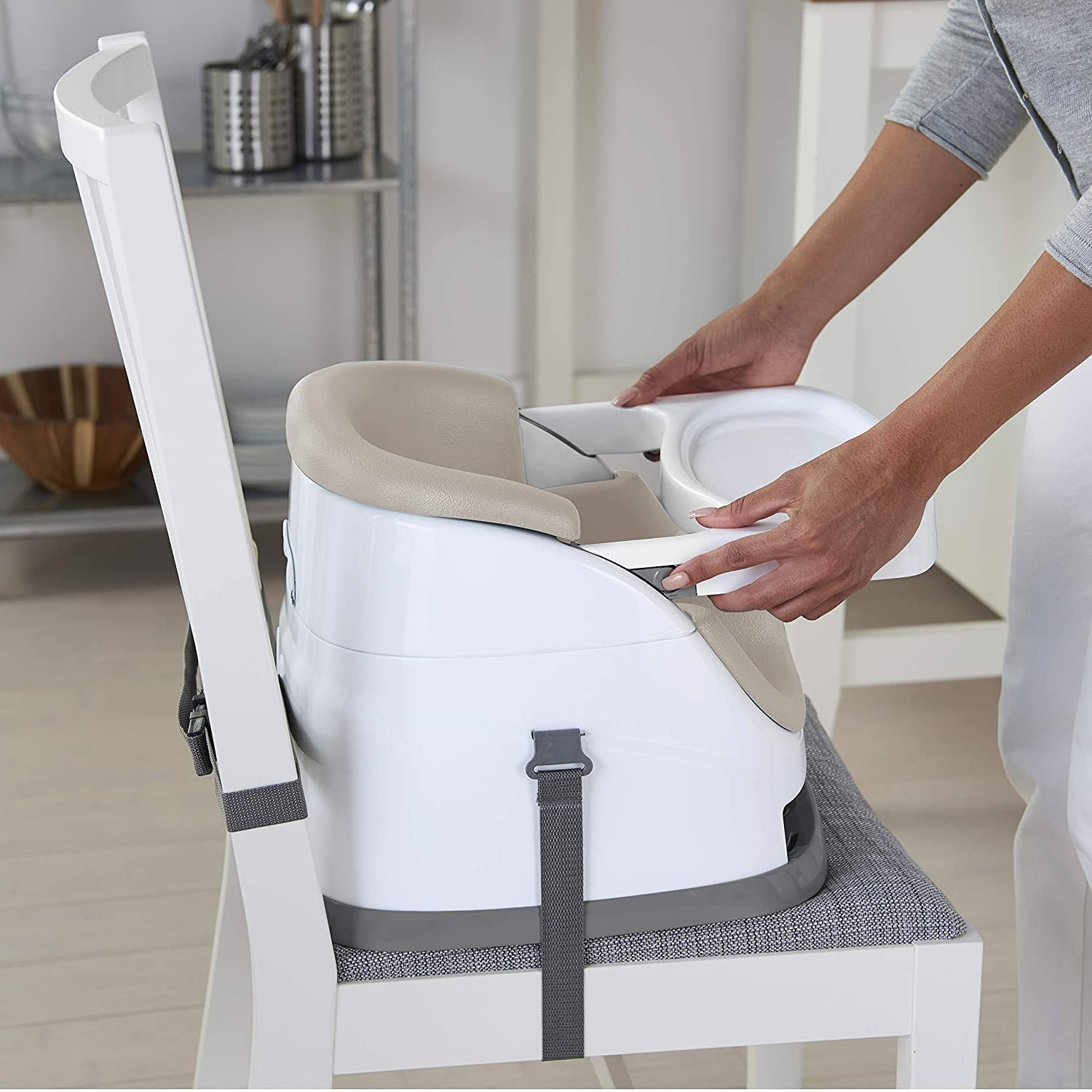 Ingenuity Cashmere Baby Base 2-in-1 Booster Feeding Seat H1020