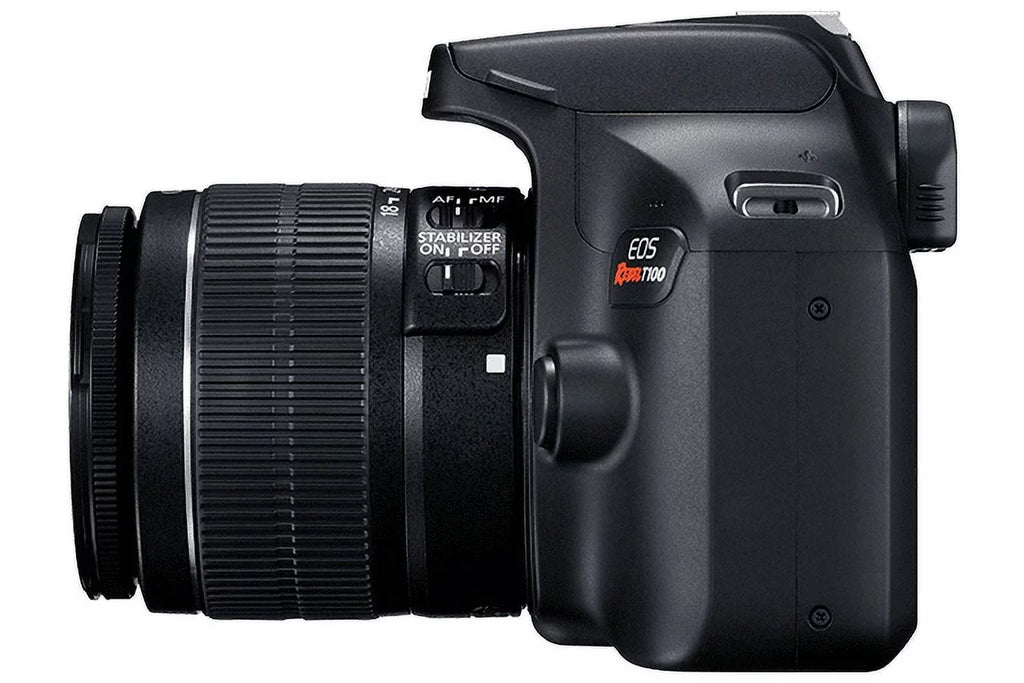 Canon EOS Rebel T100 / 4000D DSLR Camera with 18-55mm Lens + Accessory Kit L2090