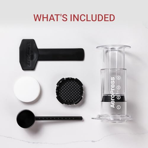 AeroPress Original XL Coffee Press – 3-in-1 Portable Coffee Maker for Camping & Travel Y52044