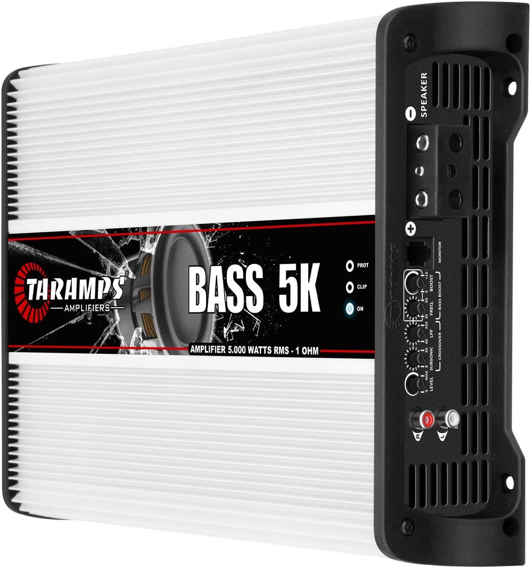 Taramp's Bass 5k 5000 Watts Rms Car Audio Amplifier 1 Ohm A68349