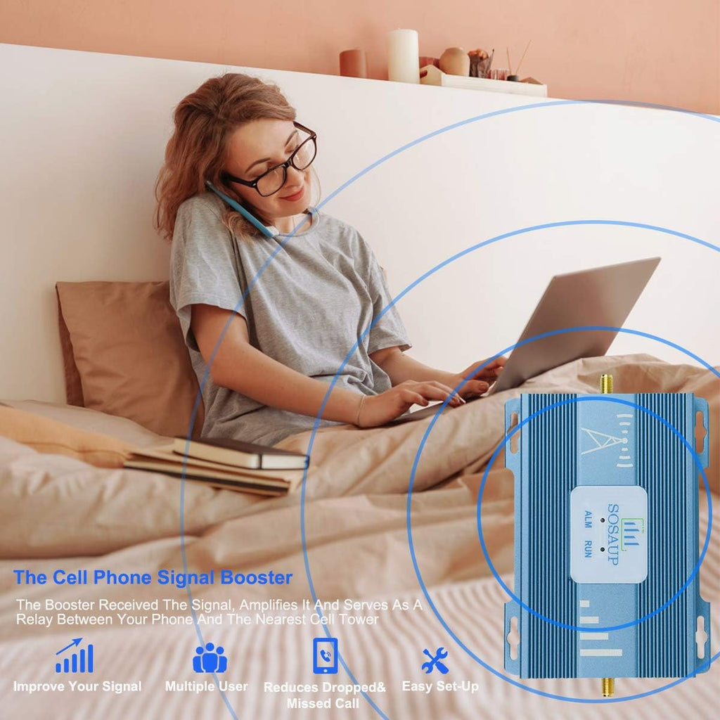 Verizon Cell Phone Signal Booster 4G LTE 5G for Home K520