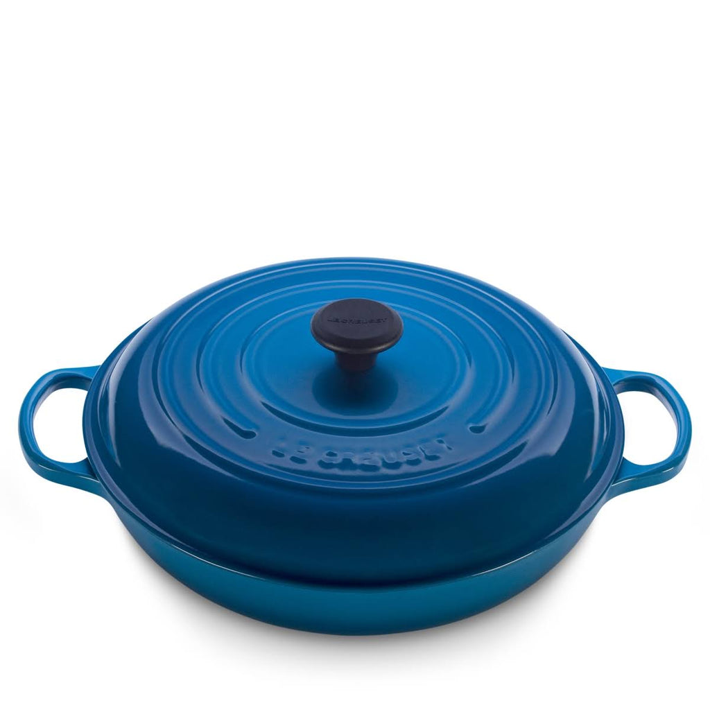Le Creuset Signature Cast Iron 5-Quart Oyster Braiser M909177