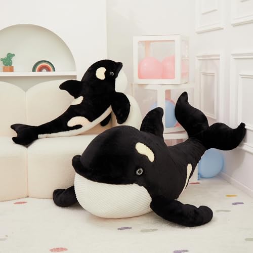 MorisMos 31.5Inch Orca Stuffed Animal Plush Toy for Kids M6808