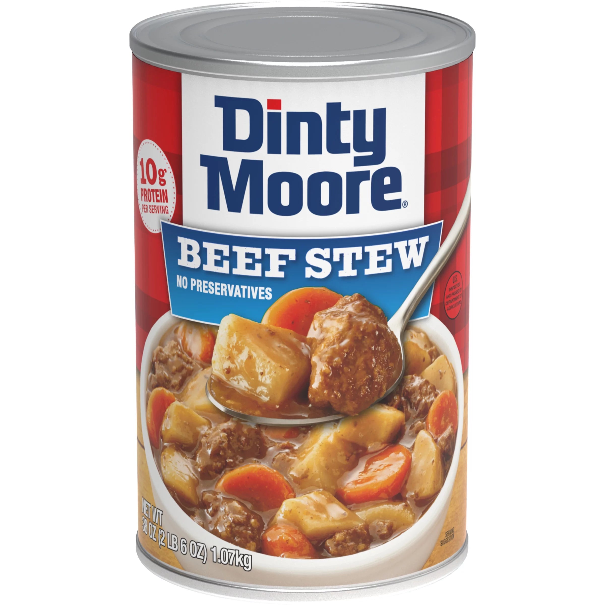 DINTY MOORE Beef Stew, Shelf-Stable, 38 oz Can N59119