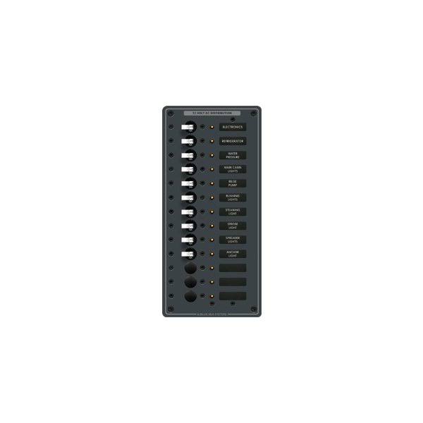Blue Sea 8376 Panel DC 13 Position Vertical W175901