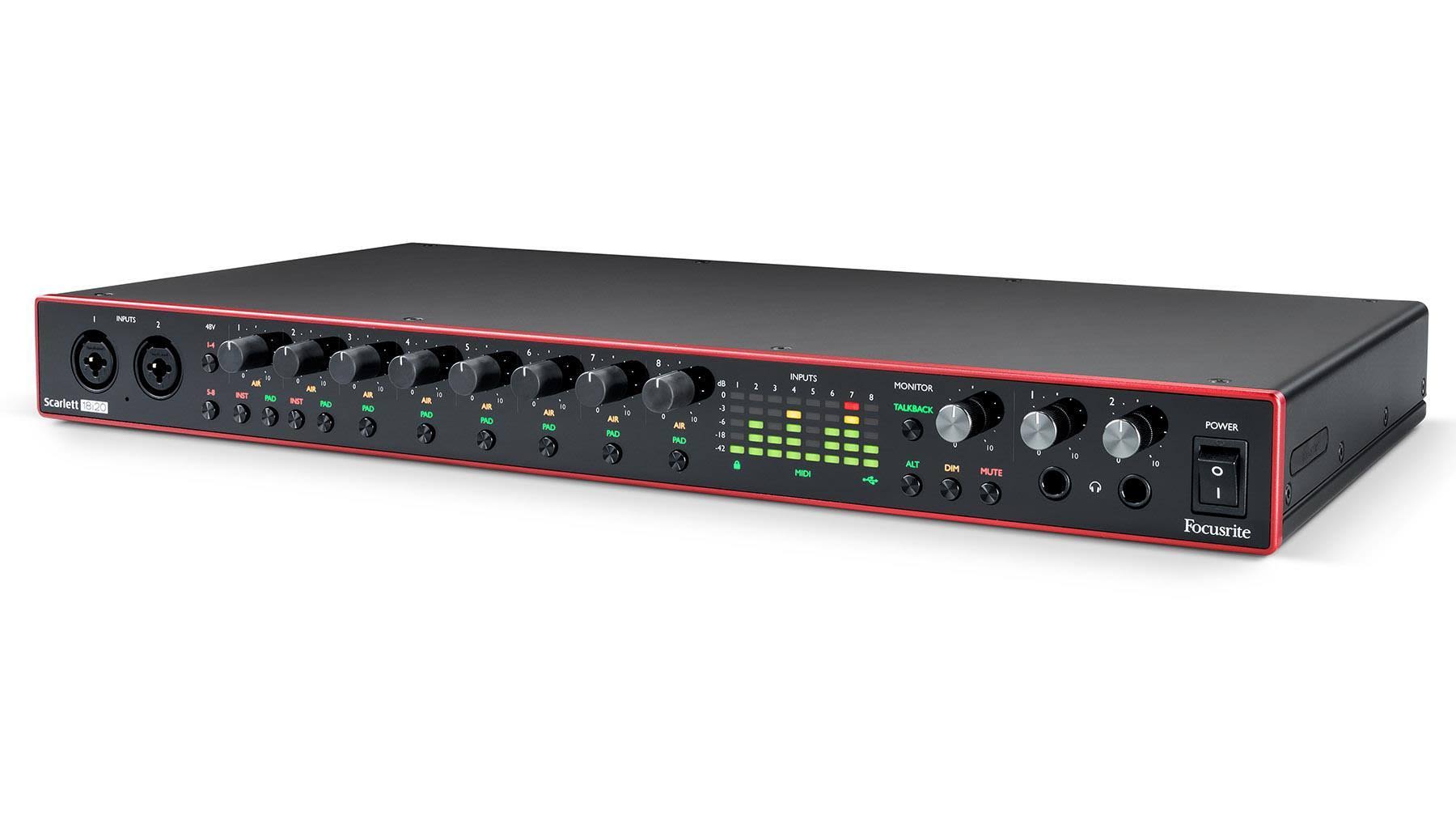Focusrite Scarlett 18i20 (3rd Gen) USB Audio Interface W889