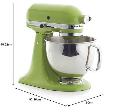 KitchenAid KSM150PSTG Artisan 5-Qt Stand Mixer with Pouring Shield, Tangerine T7346