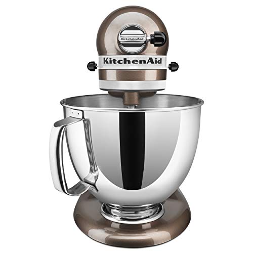 KitchenAid KSM150PSTG Artisan 5-Qt Stand Mixer with Pouring Shield, Tangerine T7346