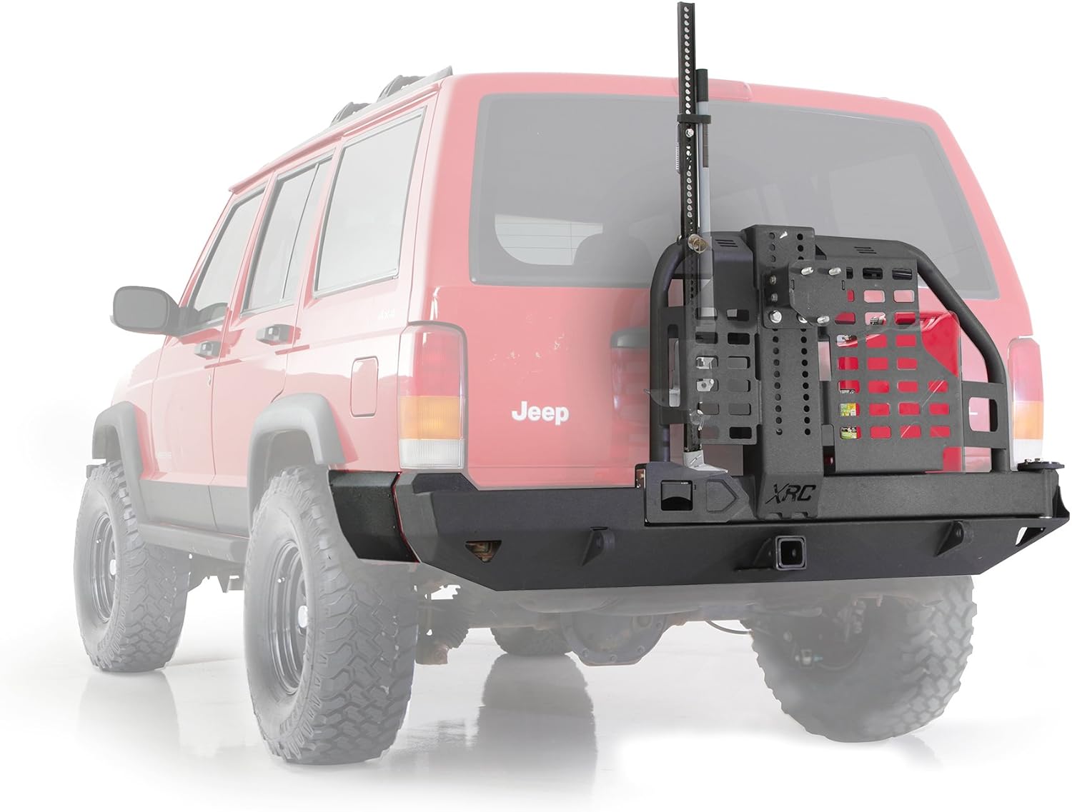 Smittybilt XRC Rear Bumper and Tire Carrier for Jeep Cherokee XJ V379