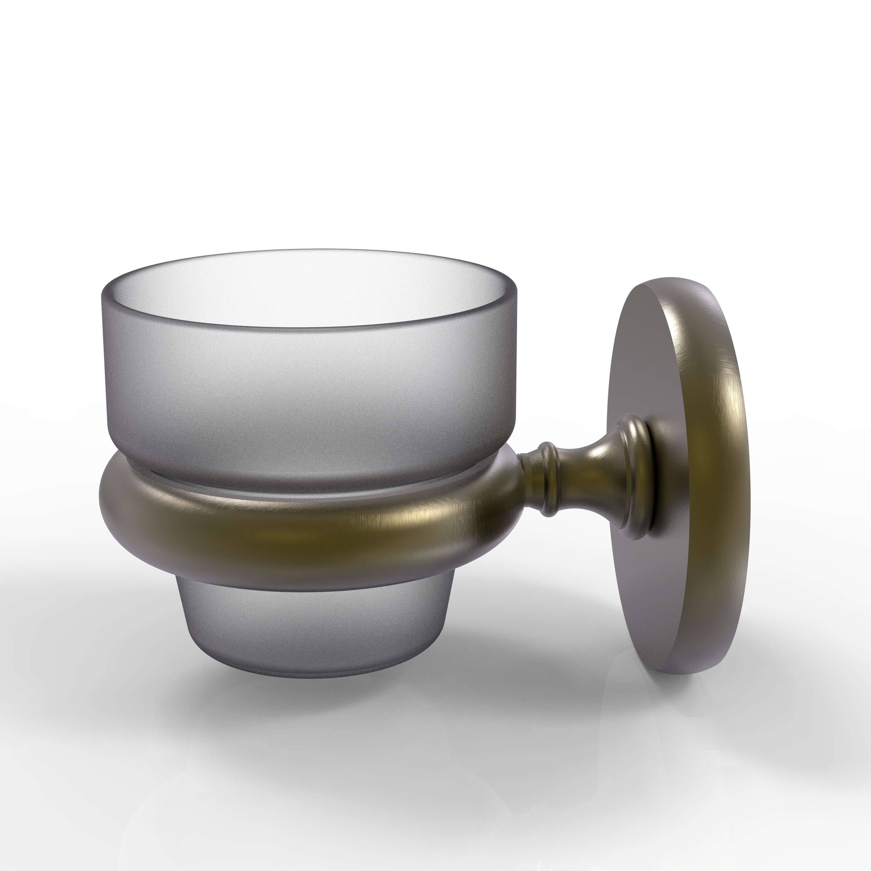 Allied Brass P1064-ABR Prestige Skyline Collection Wall Mounted Votive Candle Holder Antique Brass