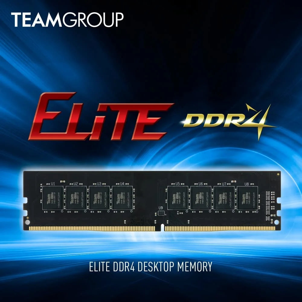 TEAMGROUP Elite DDR4 16GB 2666MHz UDIMM Desktop Memory U448