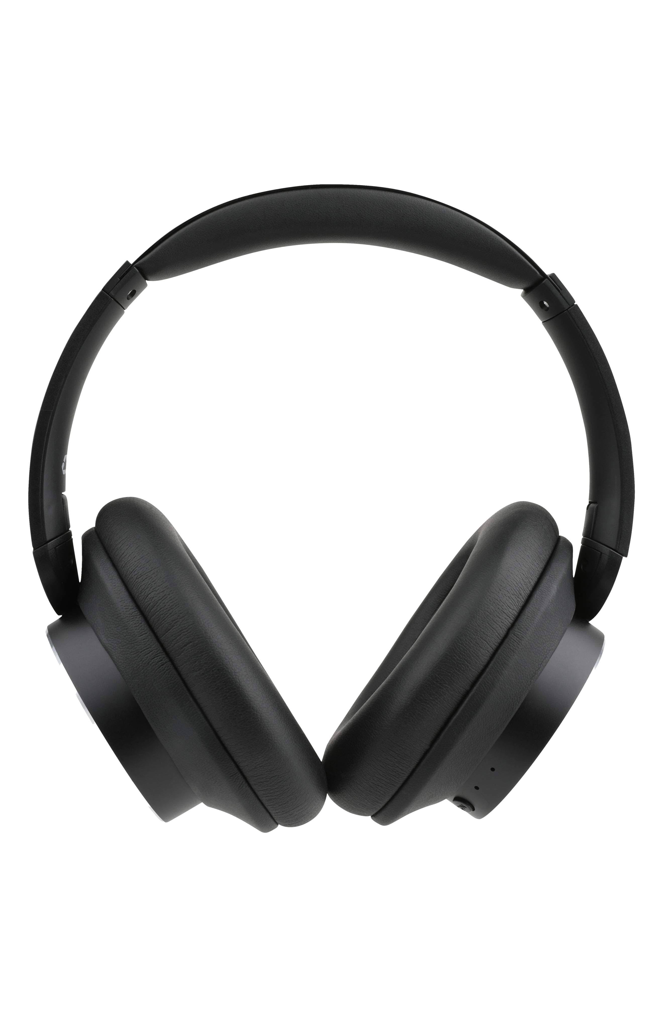 Altec Lansing ComfortQ+ Active Noise Cancelling Headphones, Black