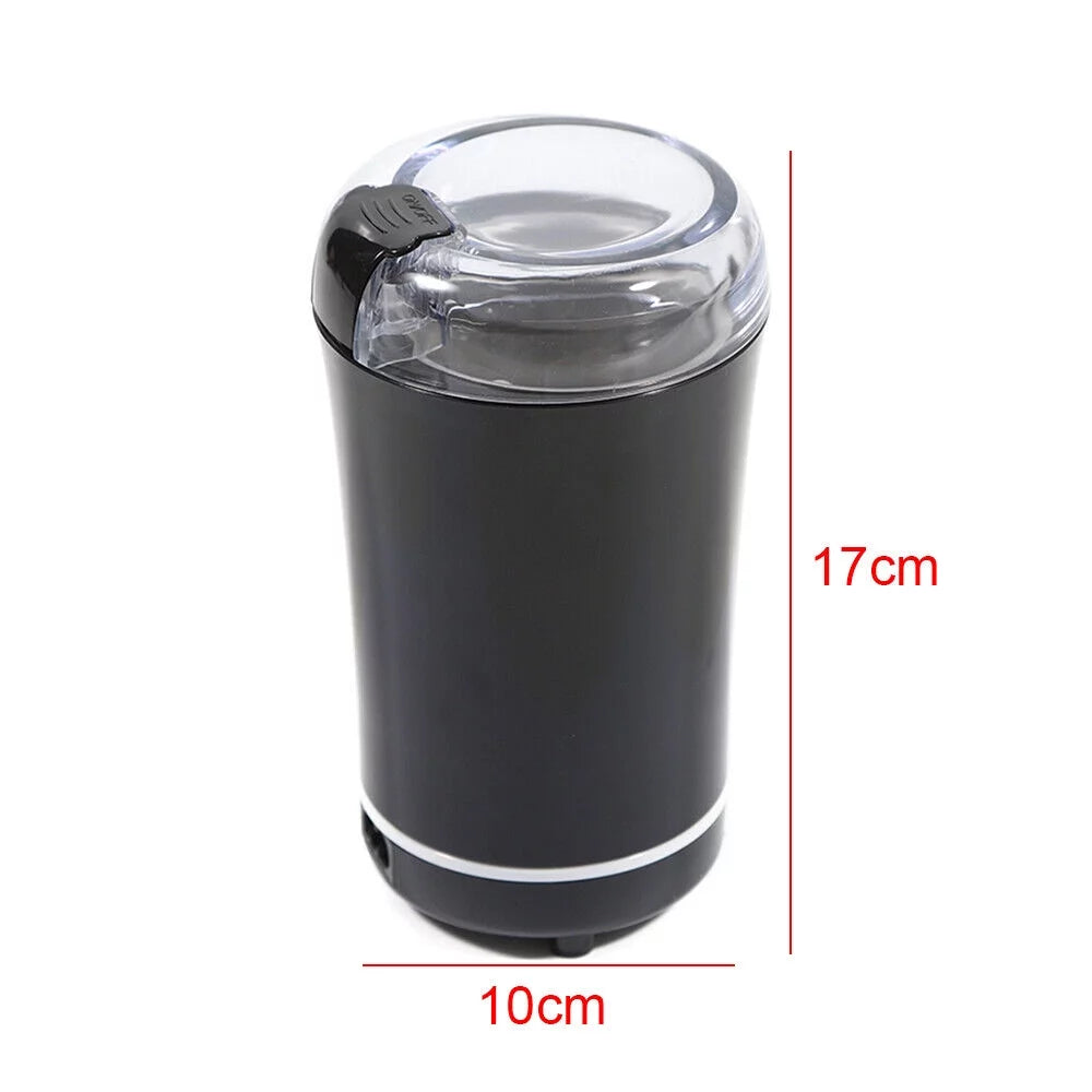 DENEST Electric Coffee Grinder for Beans, Nuts, Spices, 150W Black R13900