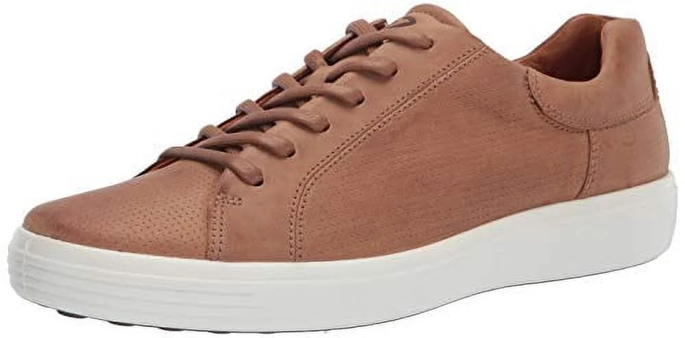 ECCO Men's Soft 7 Street Summer Sneaker Camel Nubuck - 470264-02034