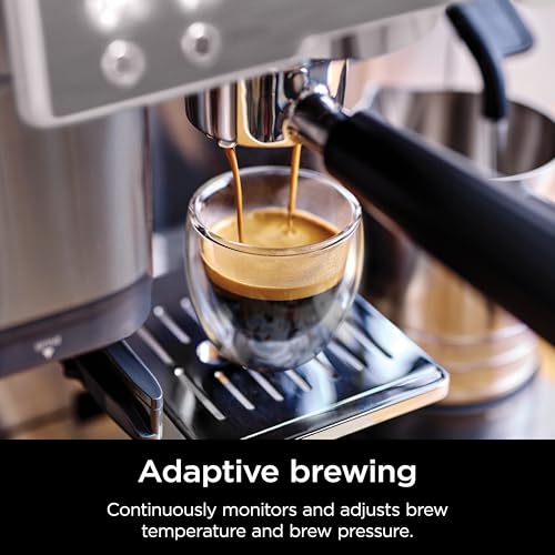 Ninja Luxe Café Premier Series Espresso Machine and Drip Coffee Maker, Stainless Steel T553